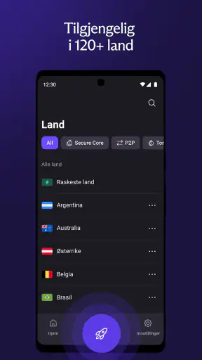 Proton VPN: Rask og sikker screenshot