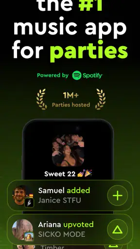 Pyro: Party Playlists & Voting screenshot