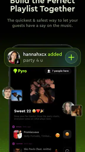Pyro: Party Playlists & Voting screenshot