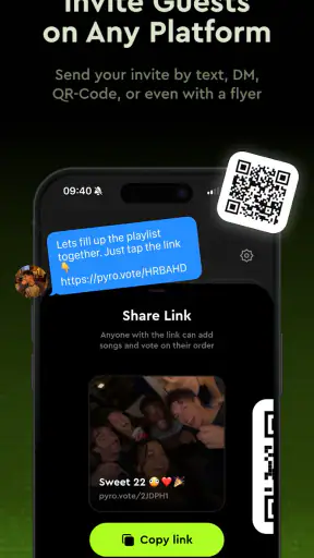 Pyro: Party Playlists & Voting screenshot