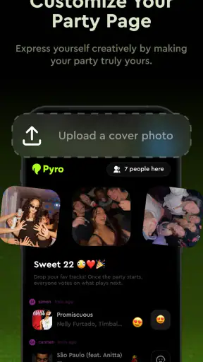 Pyro: Party Playlists & Voting screenshot