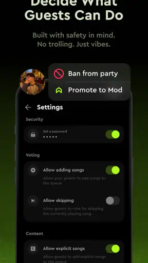 Pyro: Party Playlists & Voting screenshot