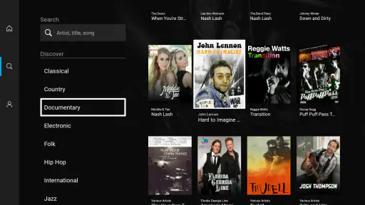 Qello Concerts screenshot