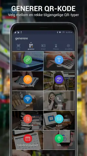 QR-leser & Strekkodeskanner screenshot