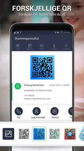 QR-leser & Strekkodeskanner screenshot