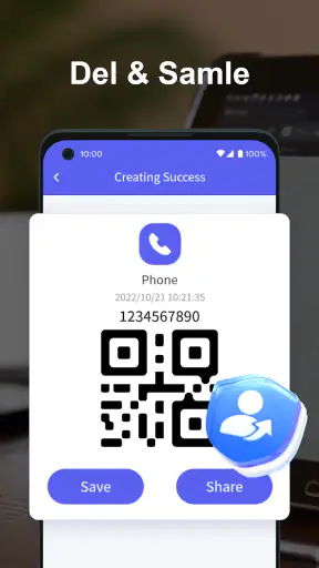 QR-skanner screenshot