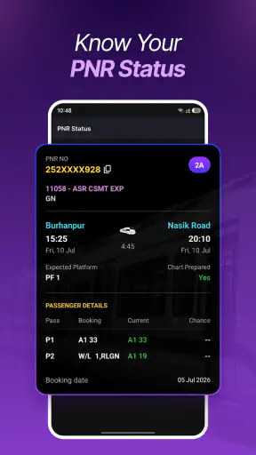 Quick Tat Kal - Train Ticket screenshot