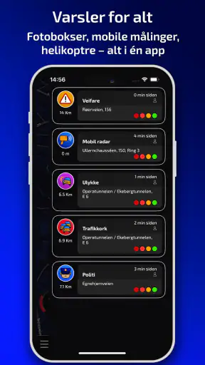 Radarbot: Fartskamera detektor screenshot