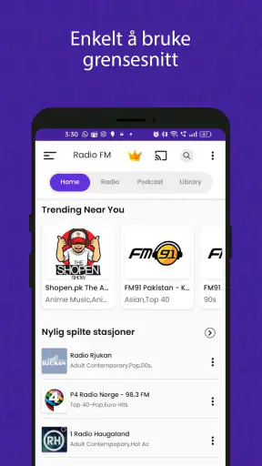 Radio FM screenshot