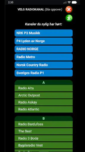 Radio for Norge - Radiomannen screenshot