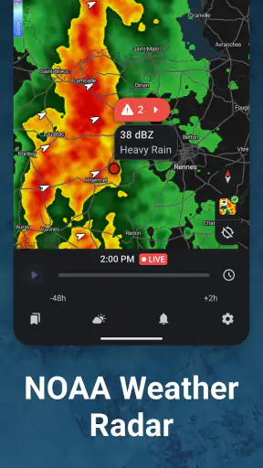 Rain Viewer: Radar Cuaca screenshot