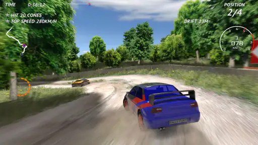 Rally Fury - Ekstrem bilracing screenshot