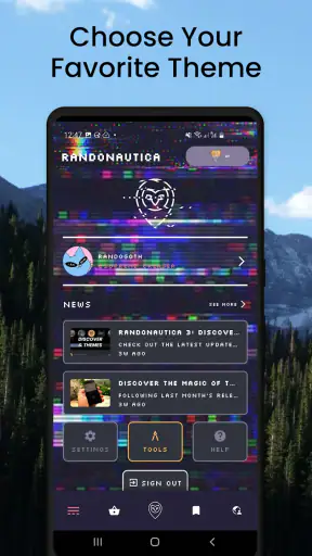 Randonautica screenshot