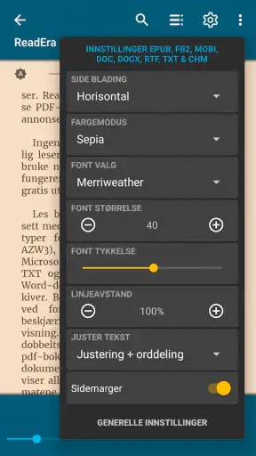 ReadEra – bokleser pdf epub screenshot