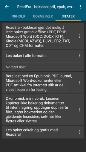 ReadEra – bokleser pdf epub screenshot