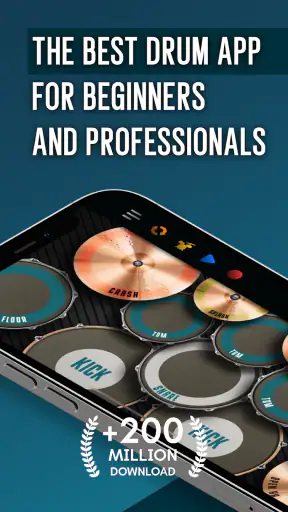 Real Drum elektroniske trommer screenshot
