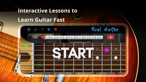 Real Guitar: spille gitar screenshot