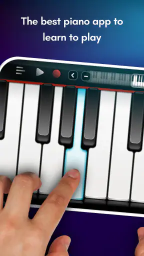 Real Piano: elektrisk tastatur screenshot