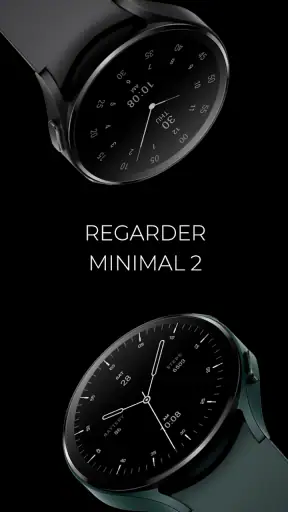 Regarder Minimal 2 Watch Face screenshot