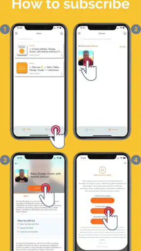 Relax Change Create Meditation screenshot