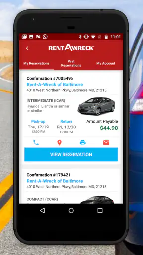 Rent-A-Wreck Car Rental screenshot