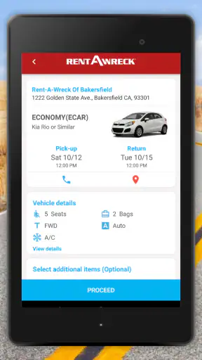 Rent-A-Wreck Car Rental screenshot