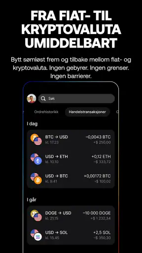 Revolut X: Bitcoin og krypto screenshot