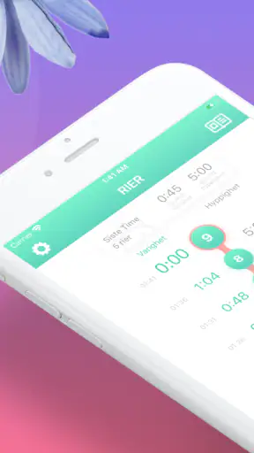Rieteller Mål rier. Gravid app screenshot