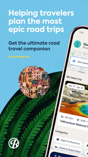 Roadtrippers - Trip Planner screenshot