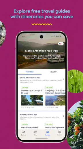 Roadtrippers - Trip Planner screenshot