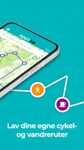 Routiq, Udendørs ruter screenshot