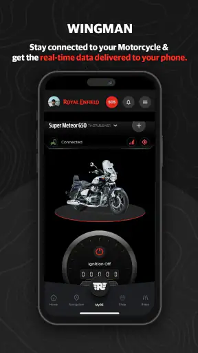 Royal Enfield App screenshot