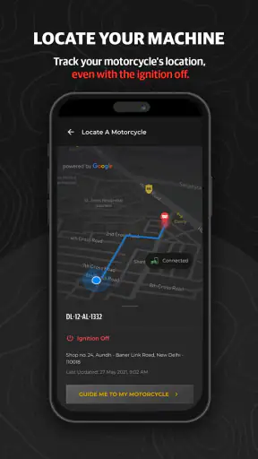 Royal Enfield App screenshot