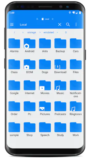 RS File Manager File Explorer screenshot