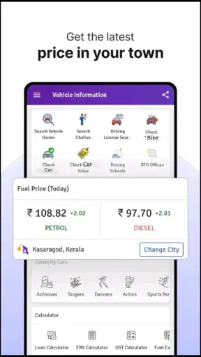 RTO Vehicle Info App, Challan screenshot