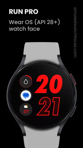 RUN PRO: Watch face screenshot