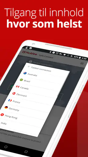 Safe Connect VPN: Secure Wi-Fi screenshot