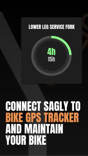 SAGLY sporingsenhet mtb-sykkel screenshot