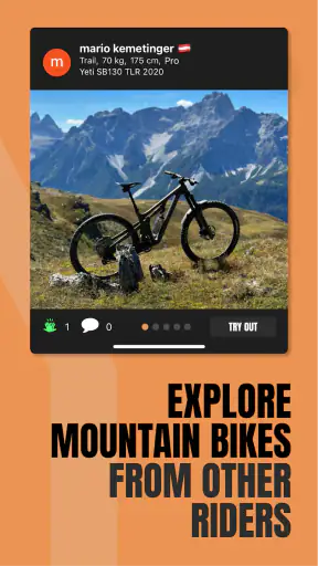 SAGLY sporingsenhet mtb-sykkel screenshot