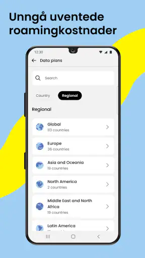 Saily: eSIM for reise screenshot
