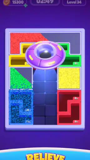 Sand Blocks: Drop Puzzle screenshot
