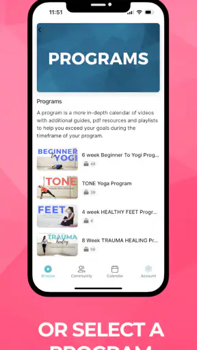 Sarah Beth Yoga screenshot