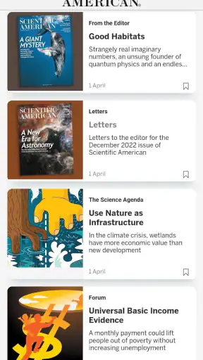Scientific American screenshot
