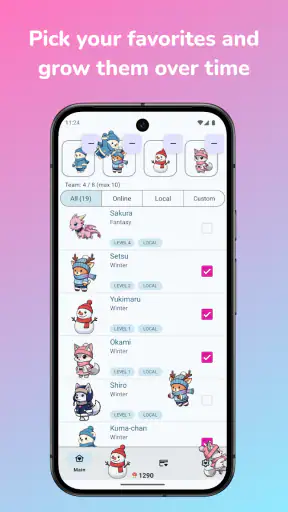 Shimeji: Skjermvenner screenshot