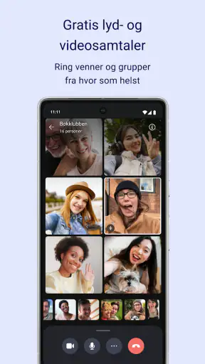 Signal – for private meldinger screenshot