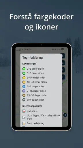 Skiappen screenshot