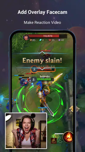 Skjermopptaker, videoredigerer screenshot