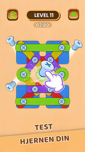 Skruepuslespill: Mutter & bolt screenshot