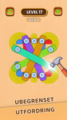 Skruepuslespill: Mutter & bolt screenshot