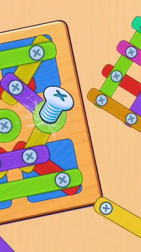 Skruepuslespill: Mutter & bolt screenshot